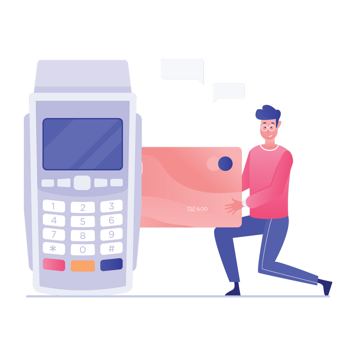 Retailer using POS system for business benefits